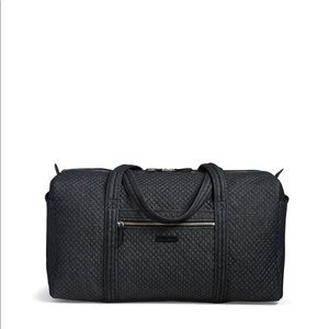 Vera Bradley Large Travel Duffel in Navy Denim
